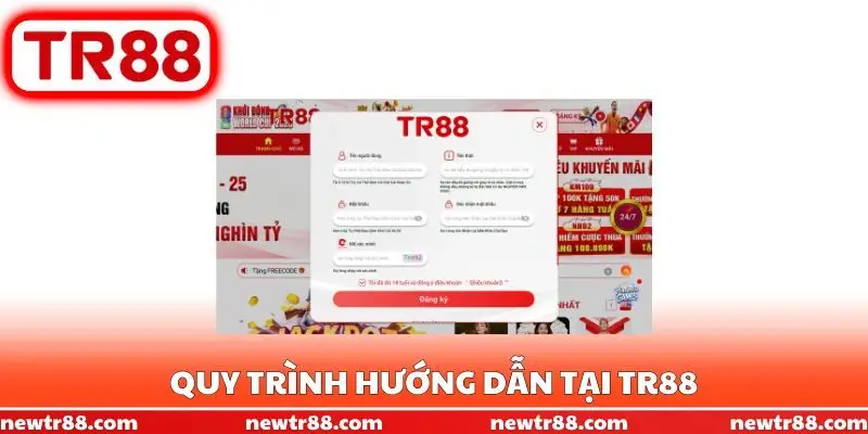 Quy trình hướng dẫn tại TR88